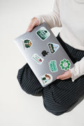 NEOSAVA Anna’s Life mindful lifestyle sticker collection featuring 8 illustrated stickers as small daily reminders for self-care, slow living, journaling, planning, laptop decoration, tumbler decoration, and personal everyday items.