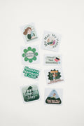 NEOSAVA Little Pieces lifestyle stickers with soft everyday illustrations for laptop, iPad, Kindle, tumbler, travel mug, phone case, luggage, helmet, journal, planner, scrapbook, and storage box decoration.