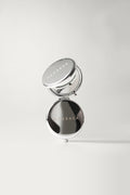 NEOSAVA Miroir de Poche Silver compact mirror duo with 1X clarity and 3X magnification for makeup touch-up, eyeliner, brows, lips, travel pouch, handbag, office essentials, and daily carry.