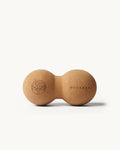 Neosava Cork Peanut Massage Ball with ergonomic peanut shape for deep tissue massage, muscle recovery, back tension release, neck massage, calf relief, shoulder recovery, trigger point therapy, yoga, pilates, home workout, studio practice, travel recovery, and daily wellness rituals.