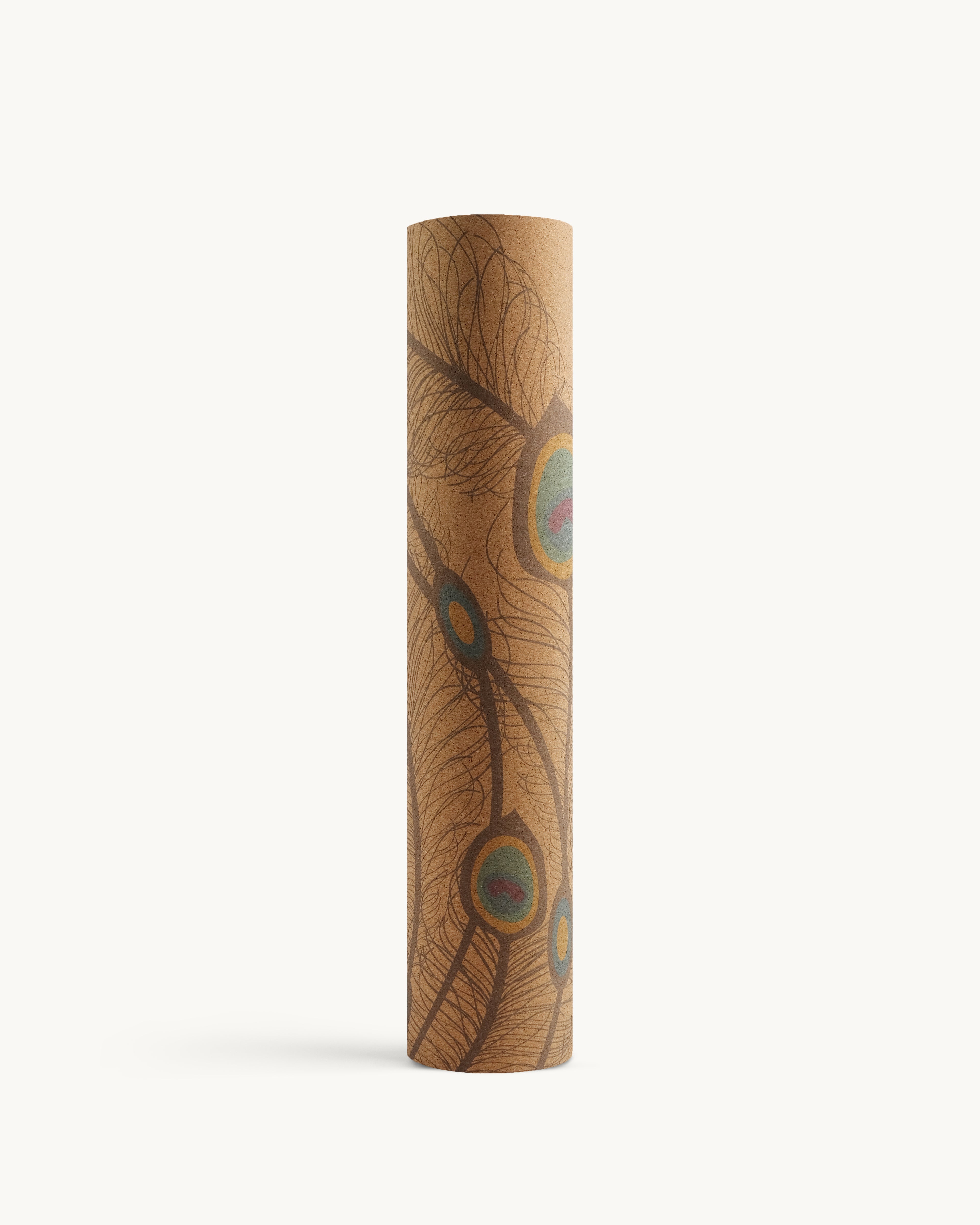 Neosava EarthGrip Papua luxury yoga mat with bold heritage-inspired pattern, designed for yoga, pilates, meditation, stretching, and elegant wellness rituals.