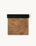 Neosava EarthGrip Papua signature yoga mat with expressive cultural-inspired design, perfect for yoga, pilates, stretching, meditation, and elevated studio practice.