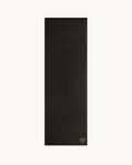 Neosava Lizard Pro Minuit luxury non-slip yoga mat in classic black, designed for stable yoga flow, pilates training, mindful movement, and studio practice.